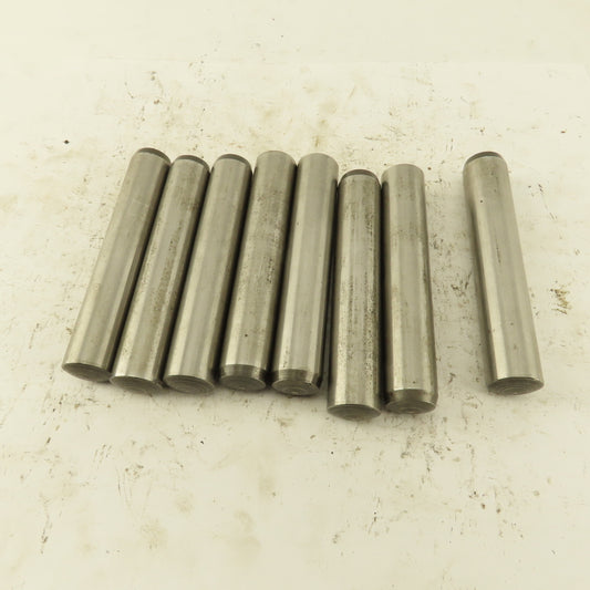 16mm x 90mm Steel Alloy Dowel Pin Lot Of 8
