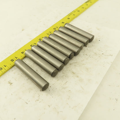16mm x 80mm Steel Alloy Dowel Pin Lot Of 9