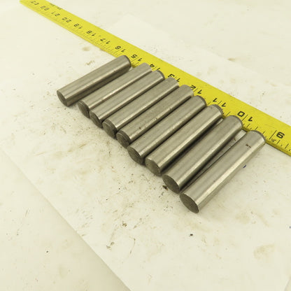 16mm x 80mm Steel Alloy Dowel Pin Lot Of 9
