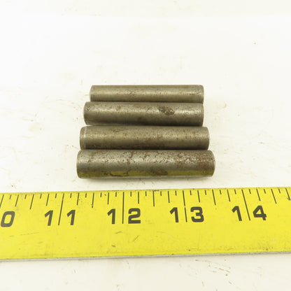 12mm x 60mm Steel Metric Pull Taper Pin 13.08mm Large End M8-1.25 Lot Of 4