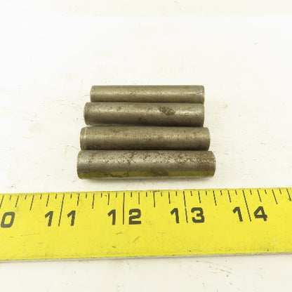 12mm x 60mm Steel Metric Pull Taper Pin 13.08mm Large End M8-1.25 Lot Of 4