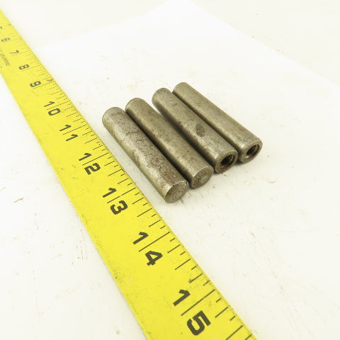 12mm x 60mm Steel Metric Pull Taper Pin 13.08mm Large End M8-1.25 Lot Of 4