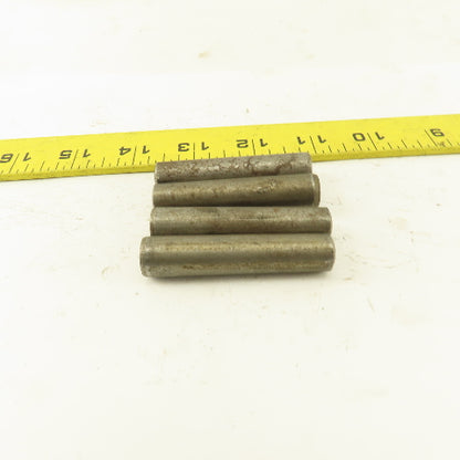 12mm x 60mm Steel Metric Pull Taper Pin 13.08mm Large End M8-1.25 Lot Of 4