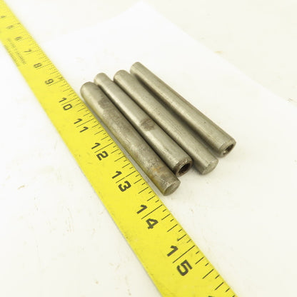 12mm x 100mm Steel Metric Pull Taper Pin 14mm Large End M8-1.25 Lot Of 4