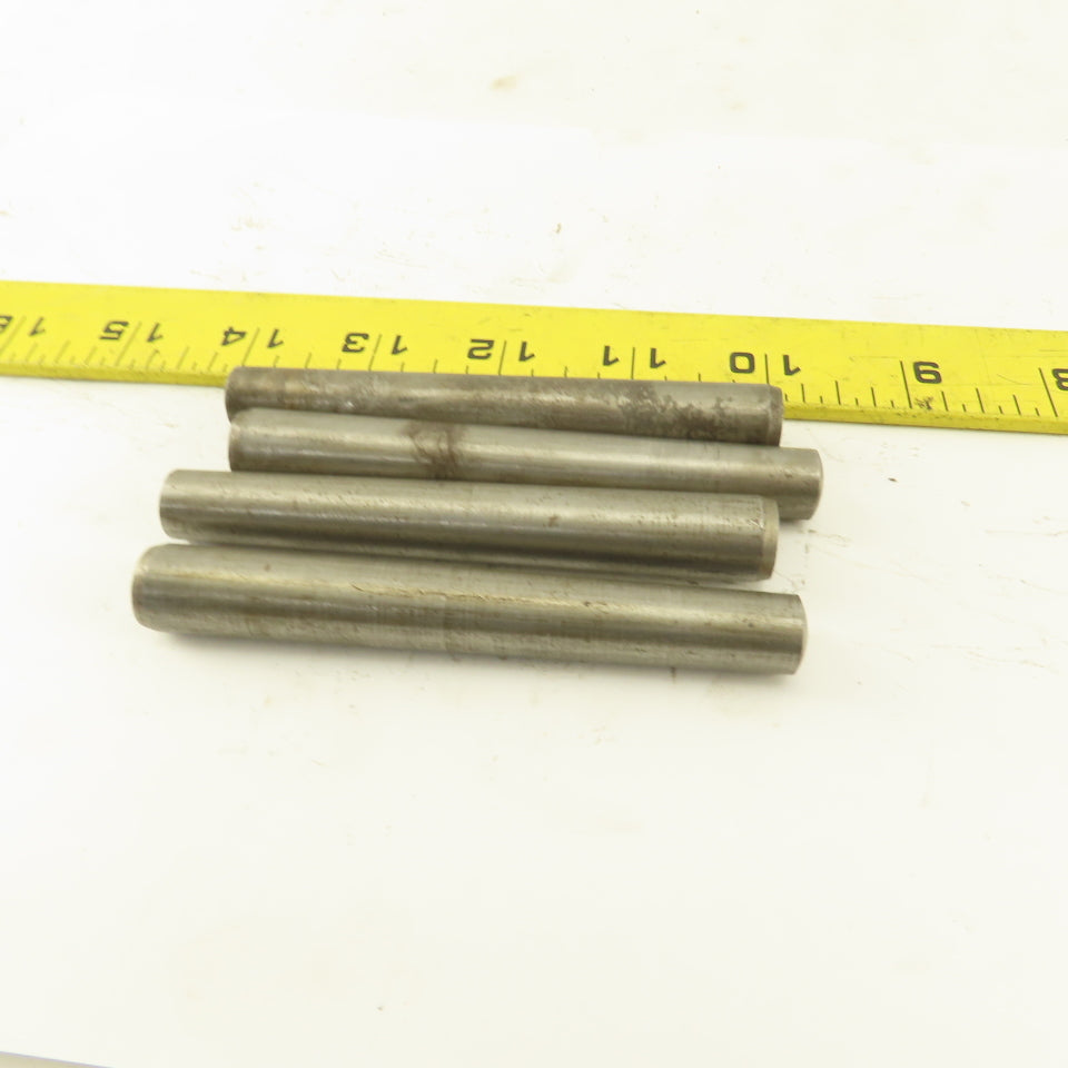 12mm x 100mm Steel Metric Pull Taper Pin 14mm Large End M8-1.25 Lot Of 4