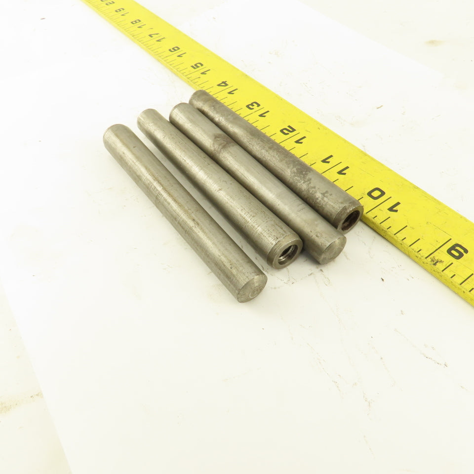12mm x 100mm Steel Metric Pull Taper Pin 14mm Large End M8-1.25 Lot Of 4