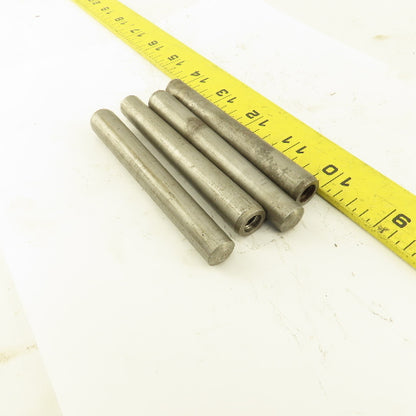 12mm x 100mm Steel Metric Pull Taper Pin 14mm Large End M8-1.25 Lot Of 4