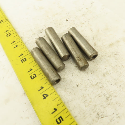 16mm x 50mm Steel Metric Pull Taper Pin 13mm Large End M8-1.25 Thread Lot Of 5