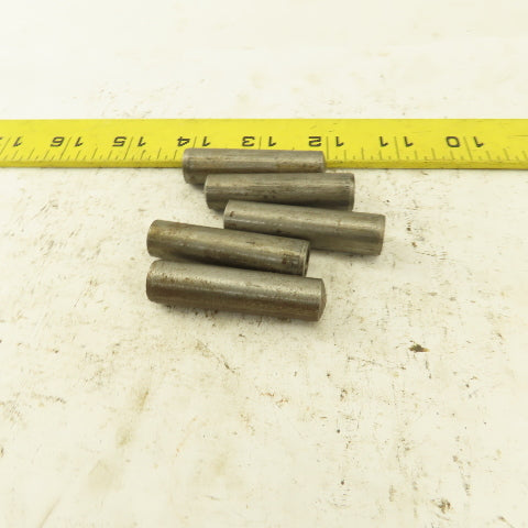 16mm x 50mm Steel Metric Pull Taper Pin 13mm Large End M8-1.25 Thread Lot Of 5