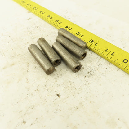 16mm x 50mm Steel Metric Pull Taper Pin 13mm Large End M8-1.25 Thread Lot Of 5