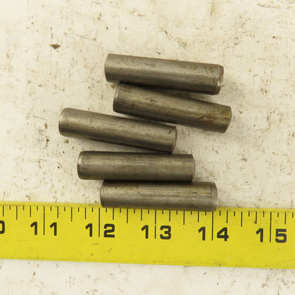 16mm x 50mm Steel Metric Pull Taper Pin 13mm Large End M8-1.25 Thread Lot Of 5