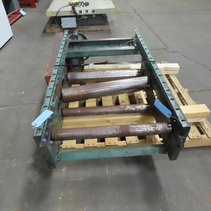 Center Drive for Belt Conveyor 24" Wide Rollers 115/230V Single Phase 12 FPM 1Ph