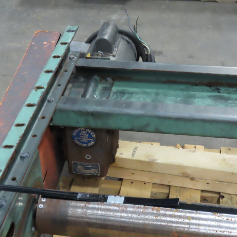 Center Drive for Belt Conveyor 24" Wide Rollers 115/230V Single Phase 12 FPM 1Ph