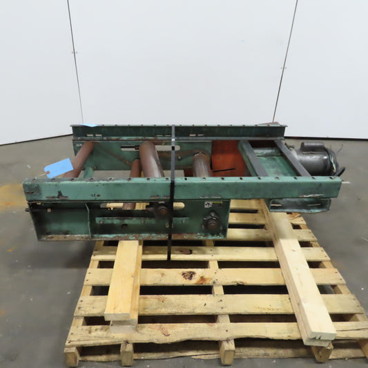 Center Drive for Belt Conveyor 24" Wide Rollers 115/230V Single Phase 12 FPM 1Ph