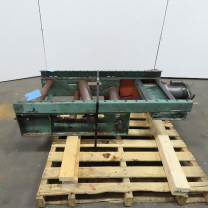 Center Drive for Belt Conveyor 24" Wide Rollers 115/230V Single Phase 12 FPM 1Ph
