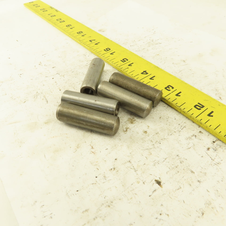 12mm x 40mm Steel Metric Pull Taper Pin 12.65mm Large End M8-1.25 Thread Lot/ 5