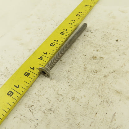 M8-1.25 X 100mm Socket Hex Flat Head Stainless Steel Screw Lot of 5
