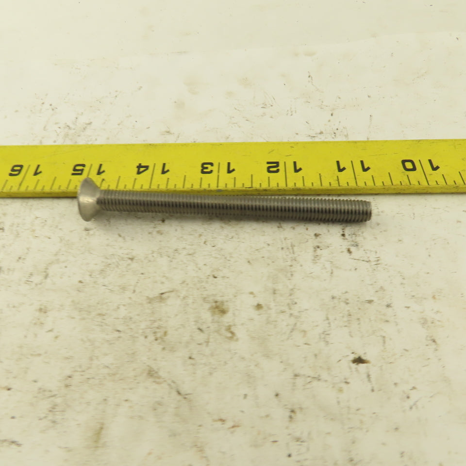 M8-1.25 X 100mm Socket Hex Flat Head Stainless Steel Screw Lot of 5