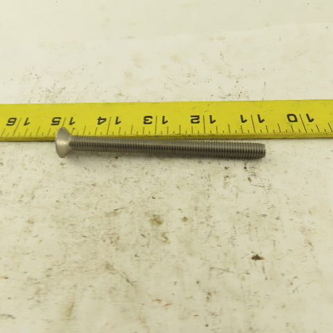 M8-1.25 X 100mm Socket Hex Flat Head Stainless Steel Screw Lot of 5