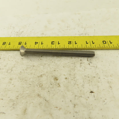 M8-1.25 X 100mm Socket Hex Flat Head Stainless Steel Screw Lot of 5