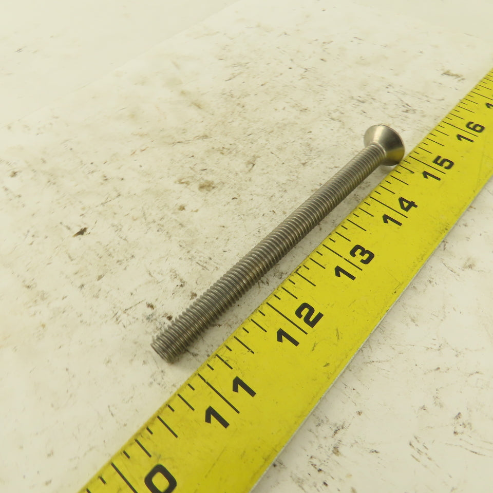 M8-1.25 X 100mm Socket Hex Flat Head Stainless Steel Screw Lot of 5