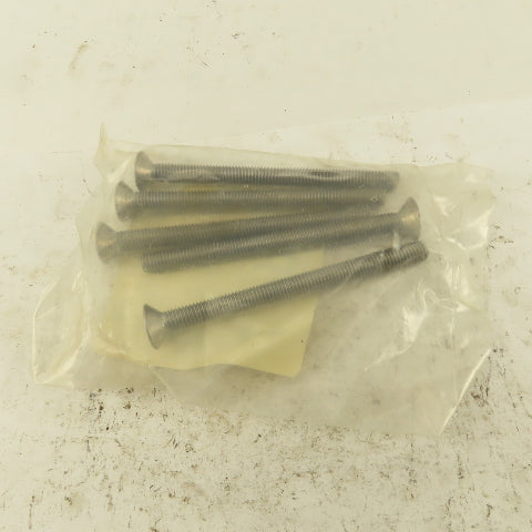 M8-1.25 X 100mm Socket Hex Flat Head Stainless Steel Screw Lot of 5