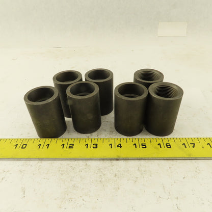 SA/A105 B16 3/4" Thread to Socket Weld Forged Carbon Steel Connector Lot of 7