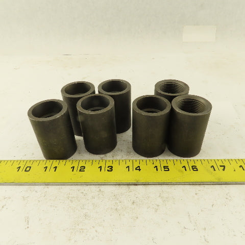 SA/A105 B16 3/4" Thread to Socket Weld Forged Carbon Steel Connector Lot of 7