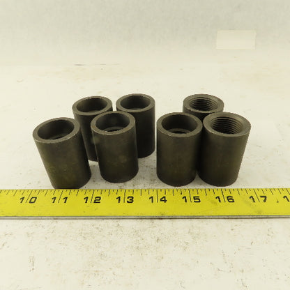 SA/A105 B16 3/4" Thread to Socket Weld Forged Carbon Steel Connector Lot of 7