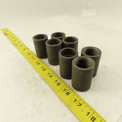 SA/A105 B16 3/4" Thread to Socket Weld Forged Carbon Steel Connector Lot of 7
