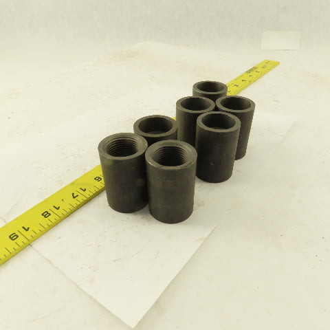 SA/A105 B16 3/4" Thread to Socket Weld Forged Carbon Steel Connector Lot of 7