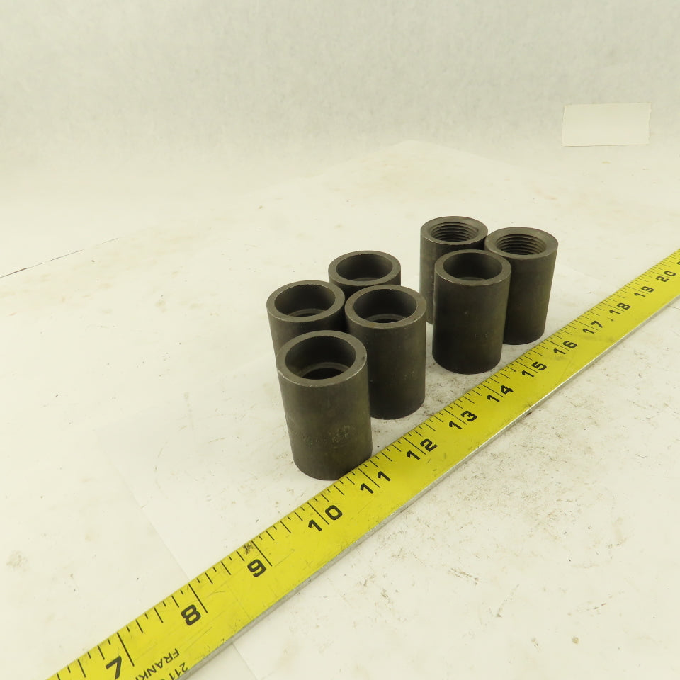 SA/A105 B16 3/4" Thread to Socket Weld Forged Carbon Steel Connector Lot of 7