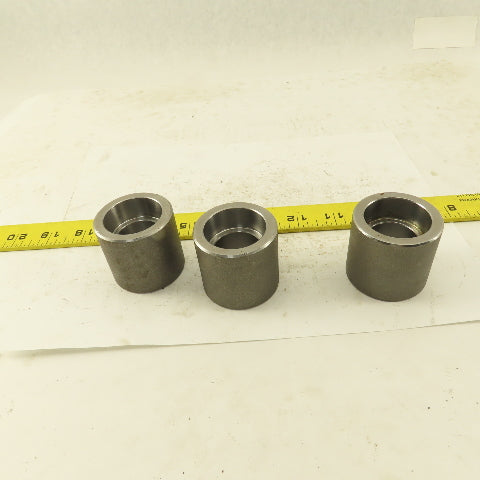 SA/A105 B16 1" Socket Weld Forged Carbon Steel Connector Lot of 3
