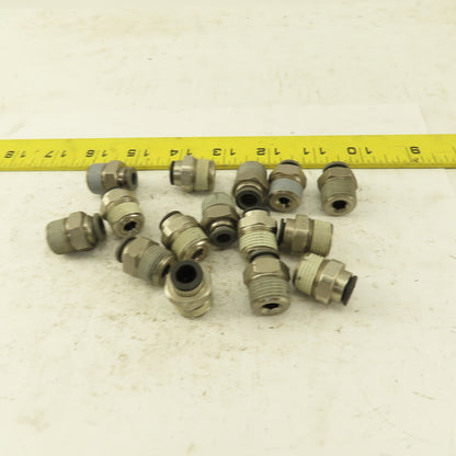 Push to Connect Straight Adapter 3/8" NPT To 5/16" OD Tube Lot of 15