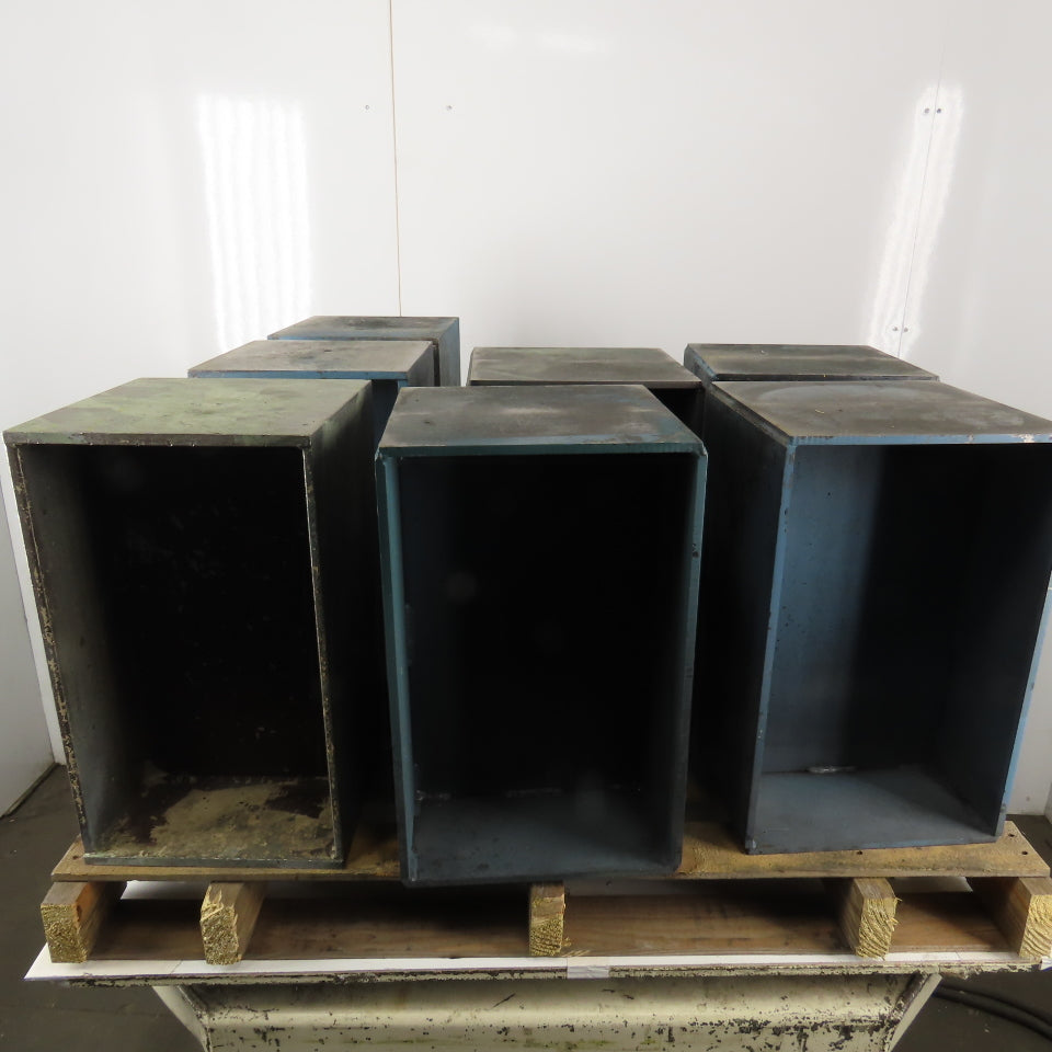 Machine Material Machinist Riser Support Block Stand 12-1/4x12x19-3/4" Lot of 7