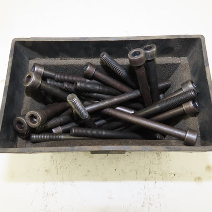 M8-1.2 x 80mm Gr. 8.8 SHCS Socket Head Cap Screw Lot Of 35