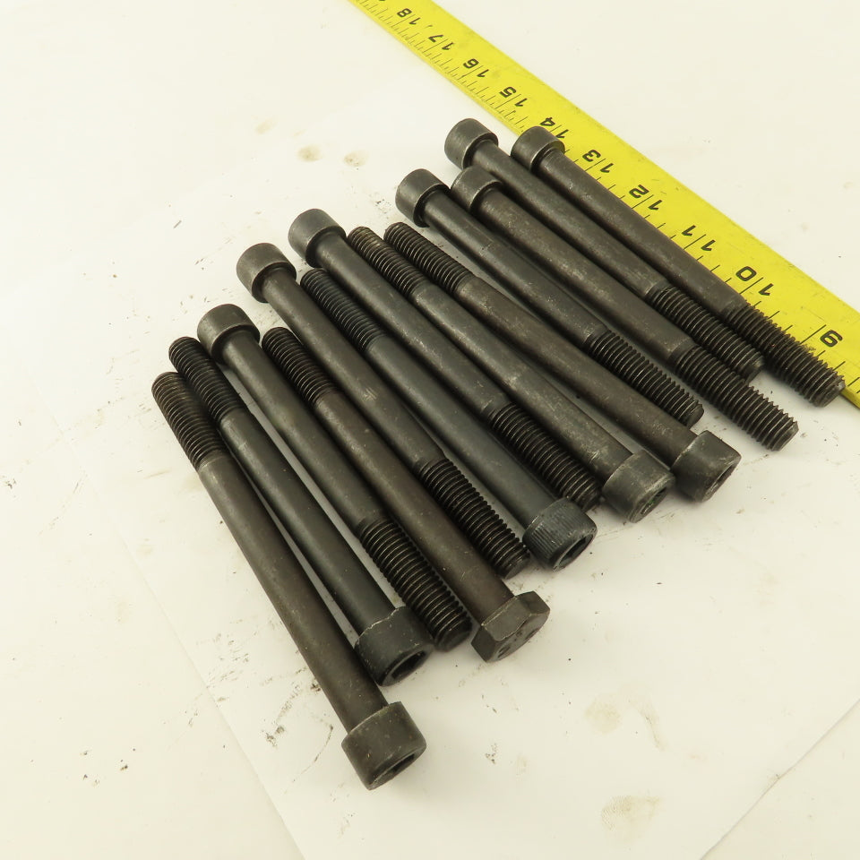 M12-1.75 x 130mm Gr. 8.8 SHCS Socket Head Cap Screw Lot Of 13