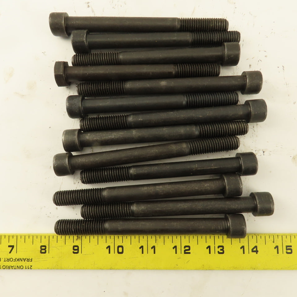 M12-1.75 x 130mm Gr. 8.8 SHCS Socket Head Cap Screw Lot Of 13