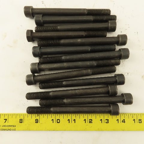 M12-1.75 x 130mm Gr. 8.8 SHCS Socket Head Cap Screw Lot Of 13