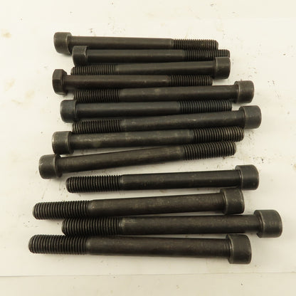 M12-1.75 x 130mm Gr. 8.8 SHCS Socket Head Cap Screw Lot Of 13