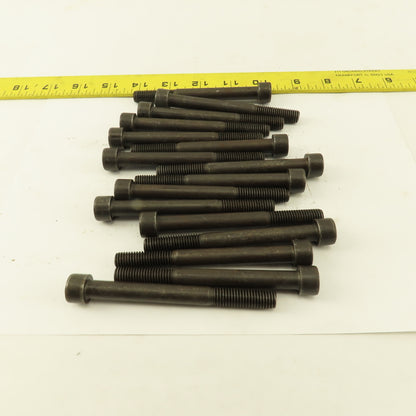 M10-1.5 x 100mm Gr. 8.8 SHCS Socket Head Cap Screw Lot Of 16