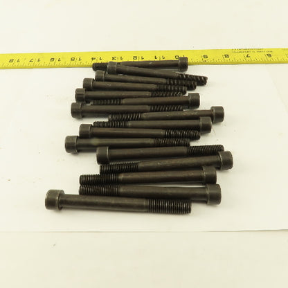 M10-1.5 x 100mm Gr. 8.8 SHCS Socket Head Cap Screw Lot Of 16