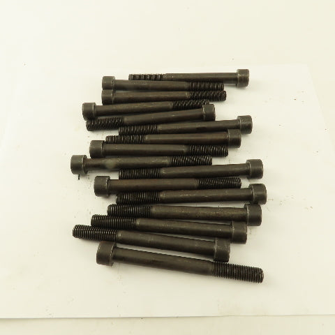 M10-1.5 x 100mm Gr. 8.8 SHCS Socket Head Cap Screw Lot Of 16