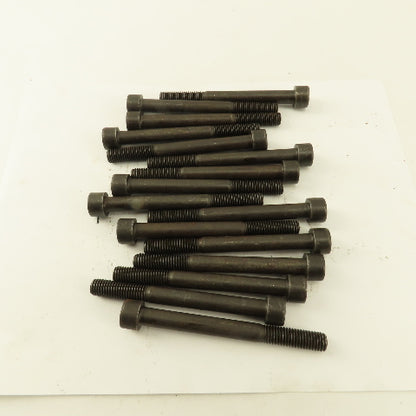 M10-1.5 x 100mm Gr. 8.8 SHCS Socket Head Cap Screw Lot Of 16