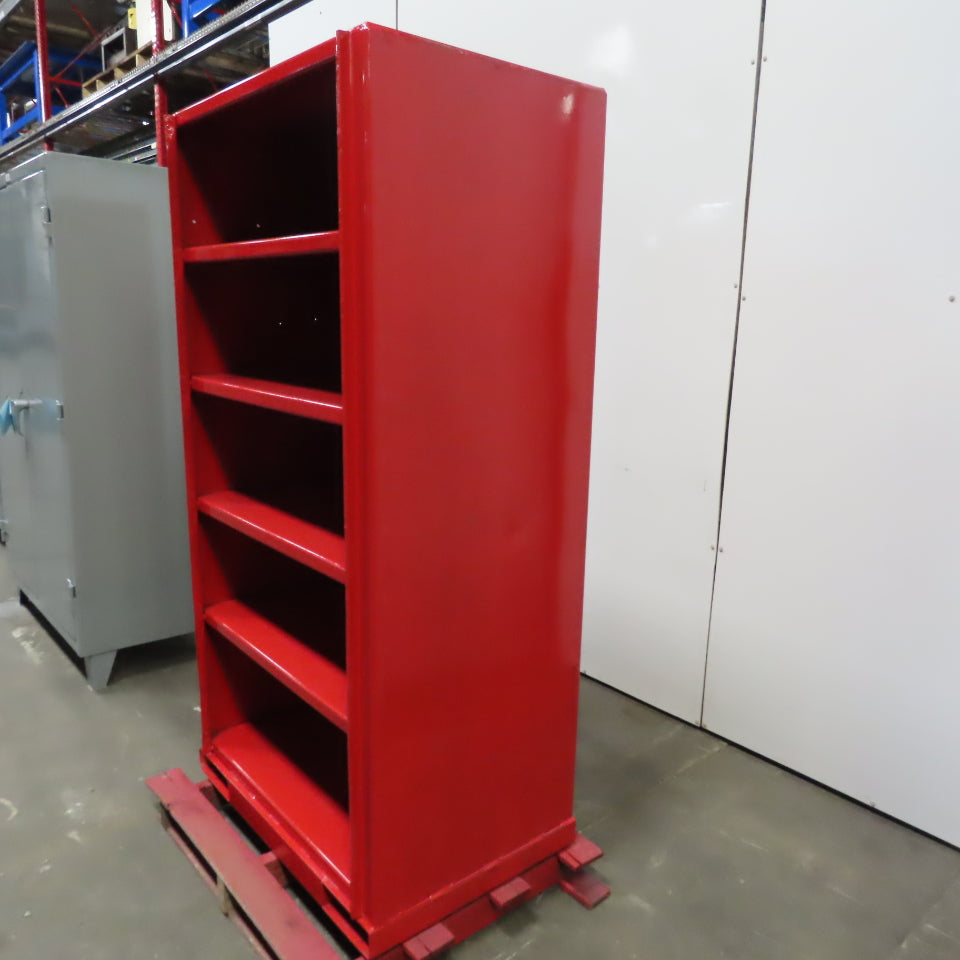 Industrial Heavy Gauge 4 Shelf Shelving Unit Tool Parts Storage 36x24x72"