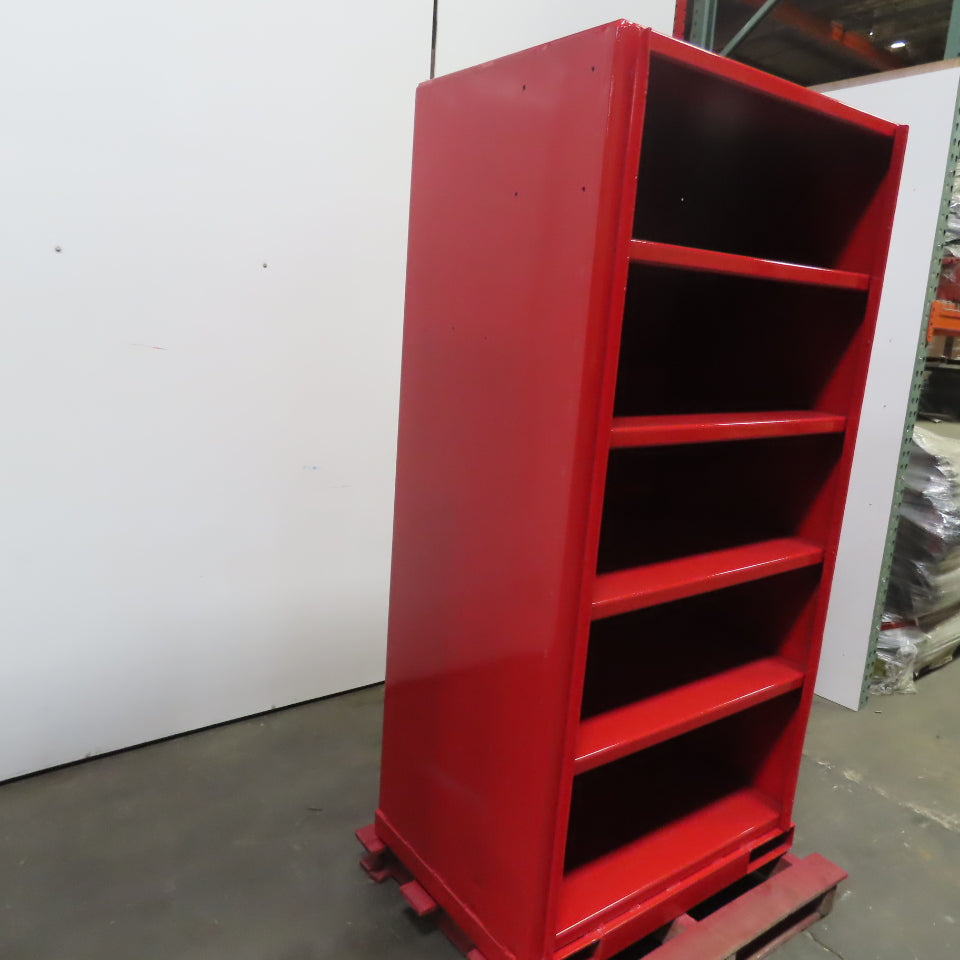 Industrial Heavy Gauge 4 Shelf Shelving Unit Tool Parts Storage 36x24x72"