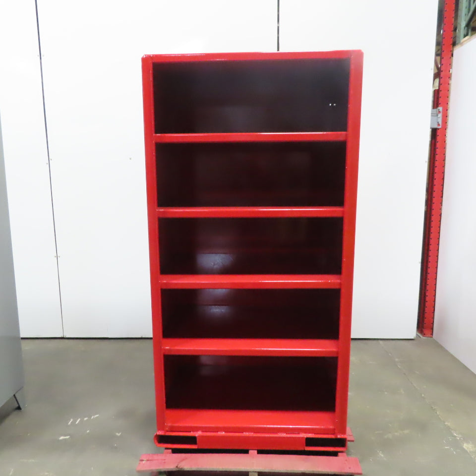 Industrial Heavy Gauge 4 Shelf Shelving Unit Tool Parts Storage 36x24x72"