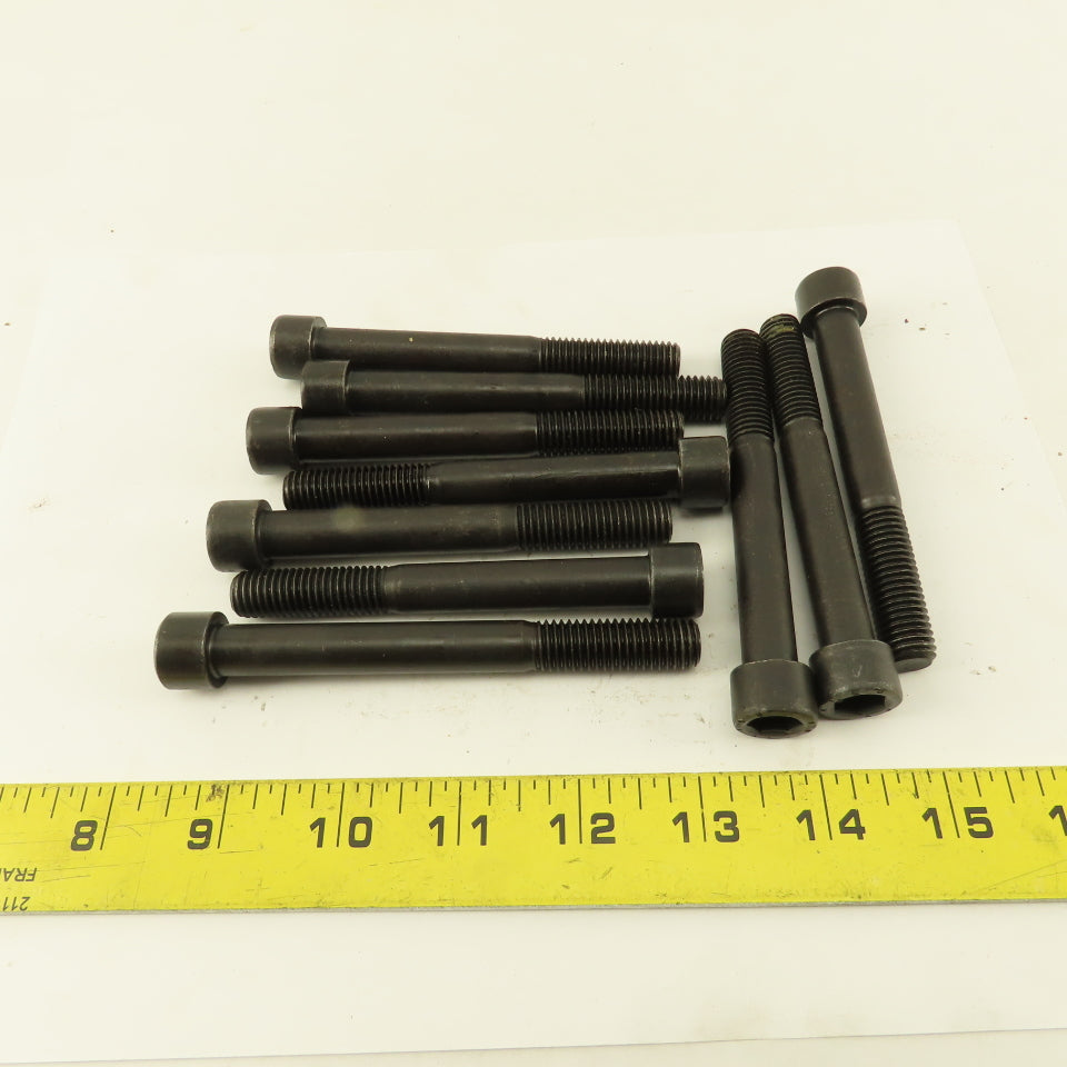 M12-1.75 x 100mm Gr. 8.8 SHCS Socket Head Cap Screw Lot Of 10