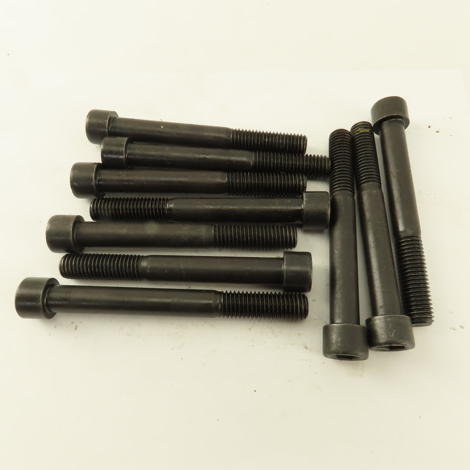 M12-1.75 x 100mm Gr. 8.8 SHCS Socket Head Cap Screw Lot Of 10