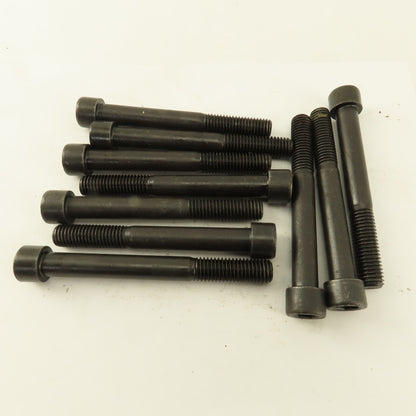 M12-1.75 x 100mm Gr. 8.8 SHCS Socket Head Cap Screw Lot Of 10